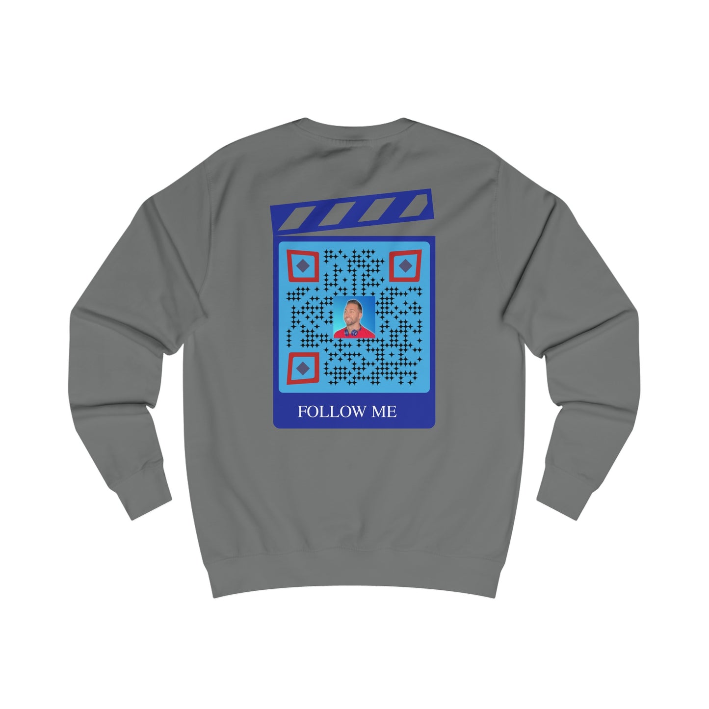 QR Custom "Drew On Air" Unisex Sweatshirt