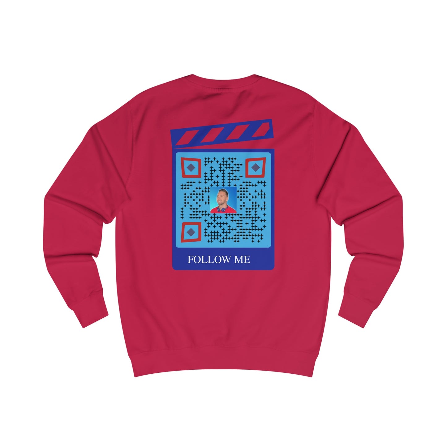 QR Custom "Drew On Air" Unisex Sweatshirt