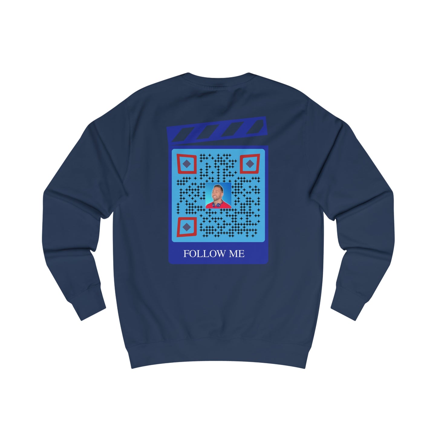 QR Custom "Drew On Air" Unisex Sweatshirt