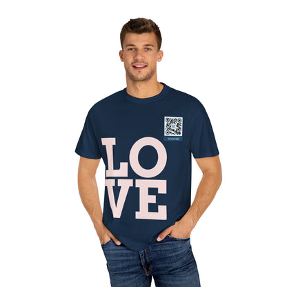 Let Love Lead Unisex Washed Tee