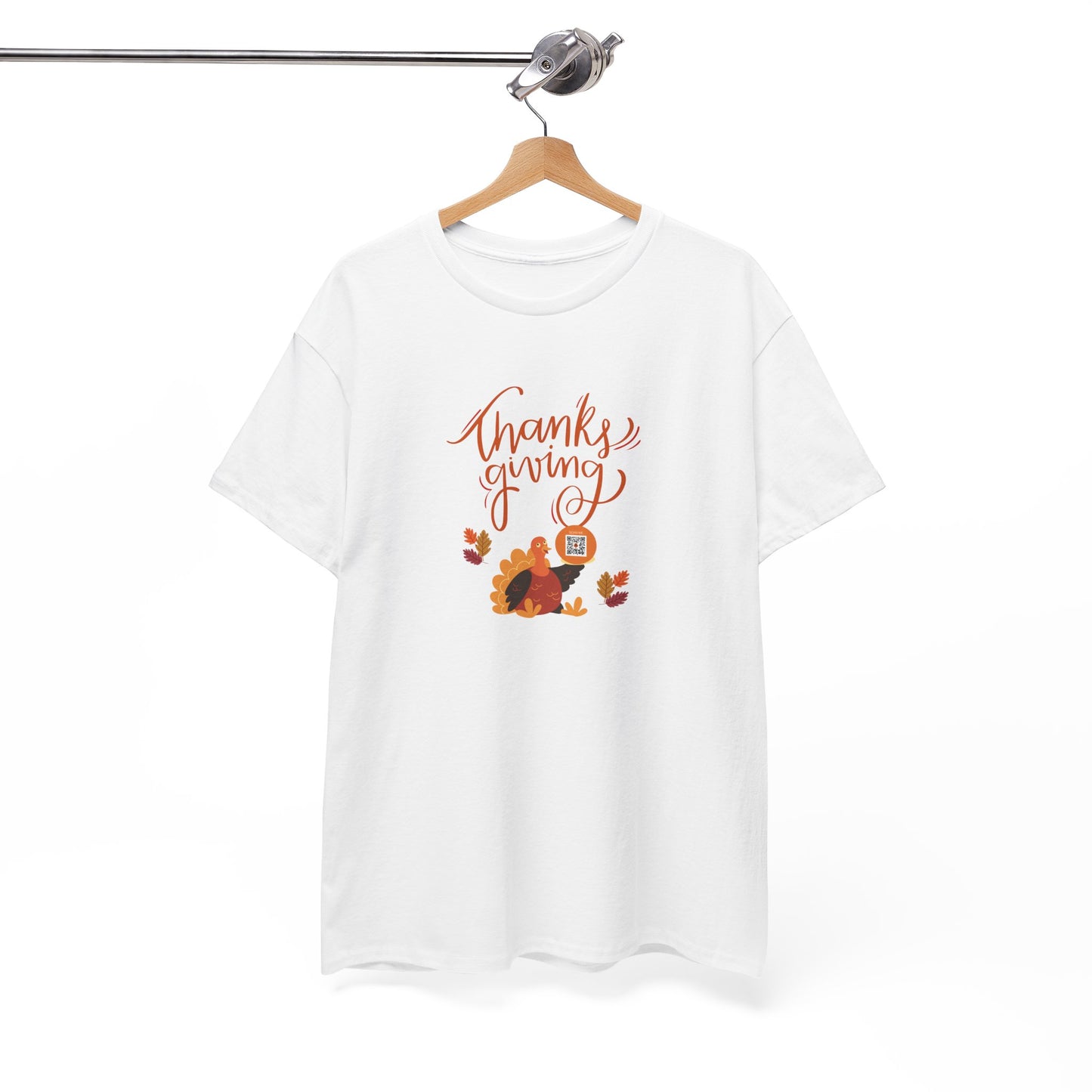 Autumn Gratitude QR Tee