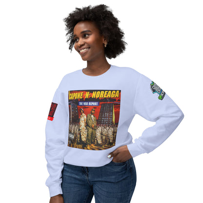 AJ custom Capone/Nore Unisex Lightweight Crewneck Sweatshirt