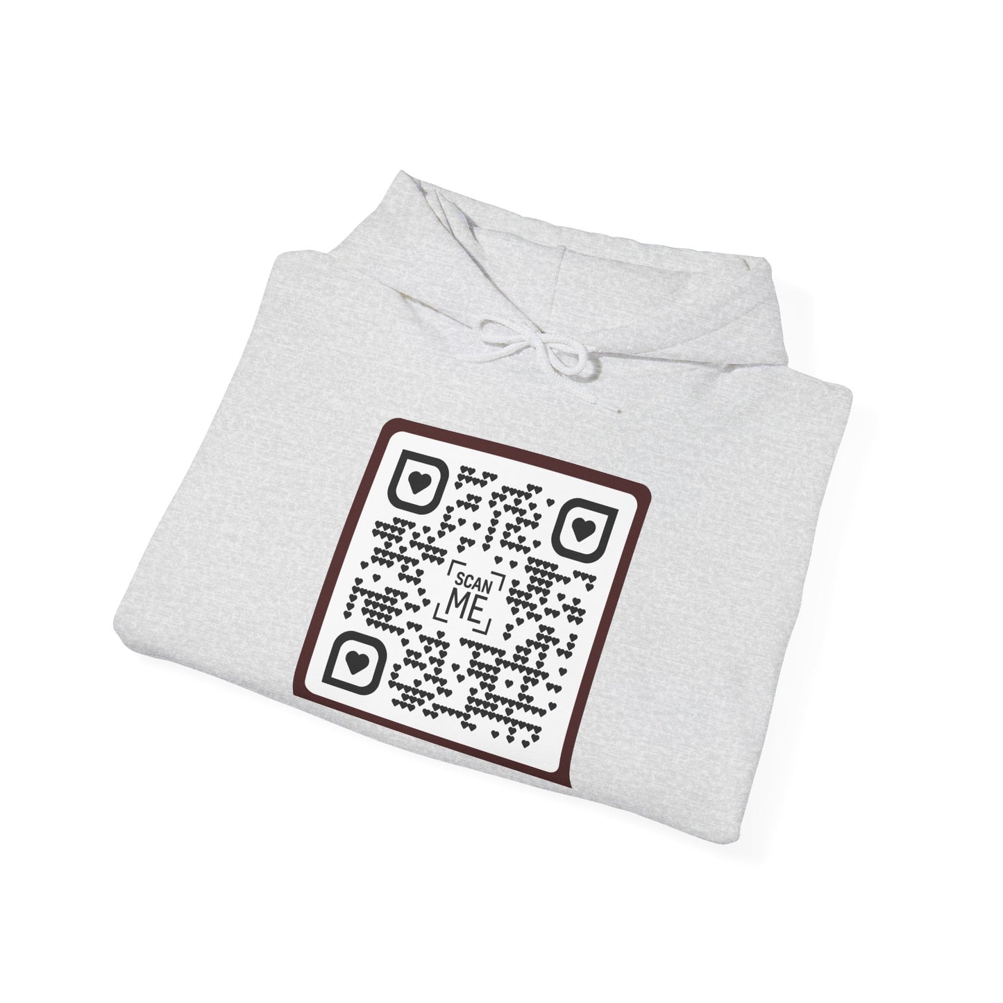 Scannable ‘Spread Love’ QR Hoodie