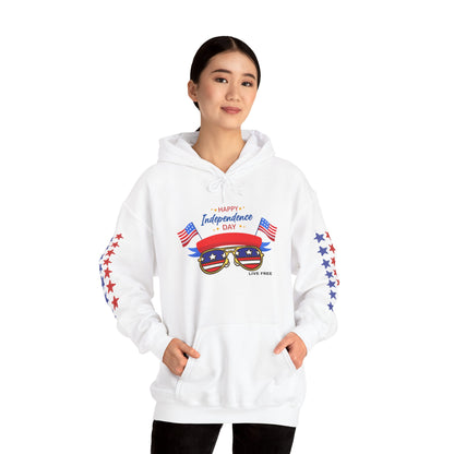 United & Unstoppable – 4th of July QR Hoodie