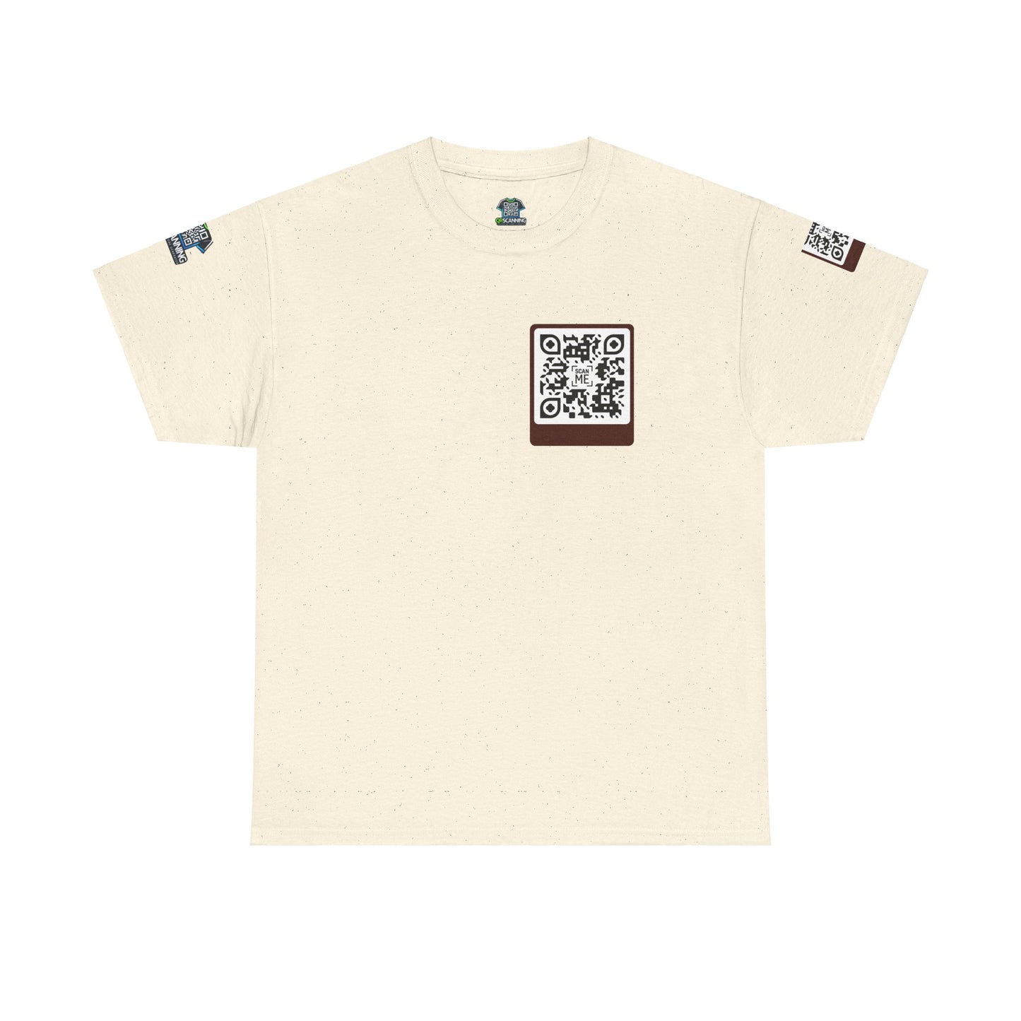 Scannable 'Smile' QR Code Tee