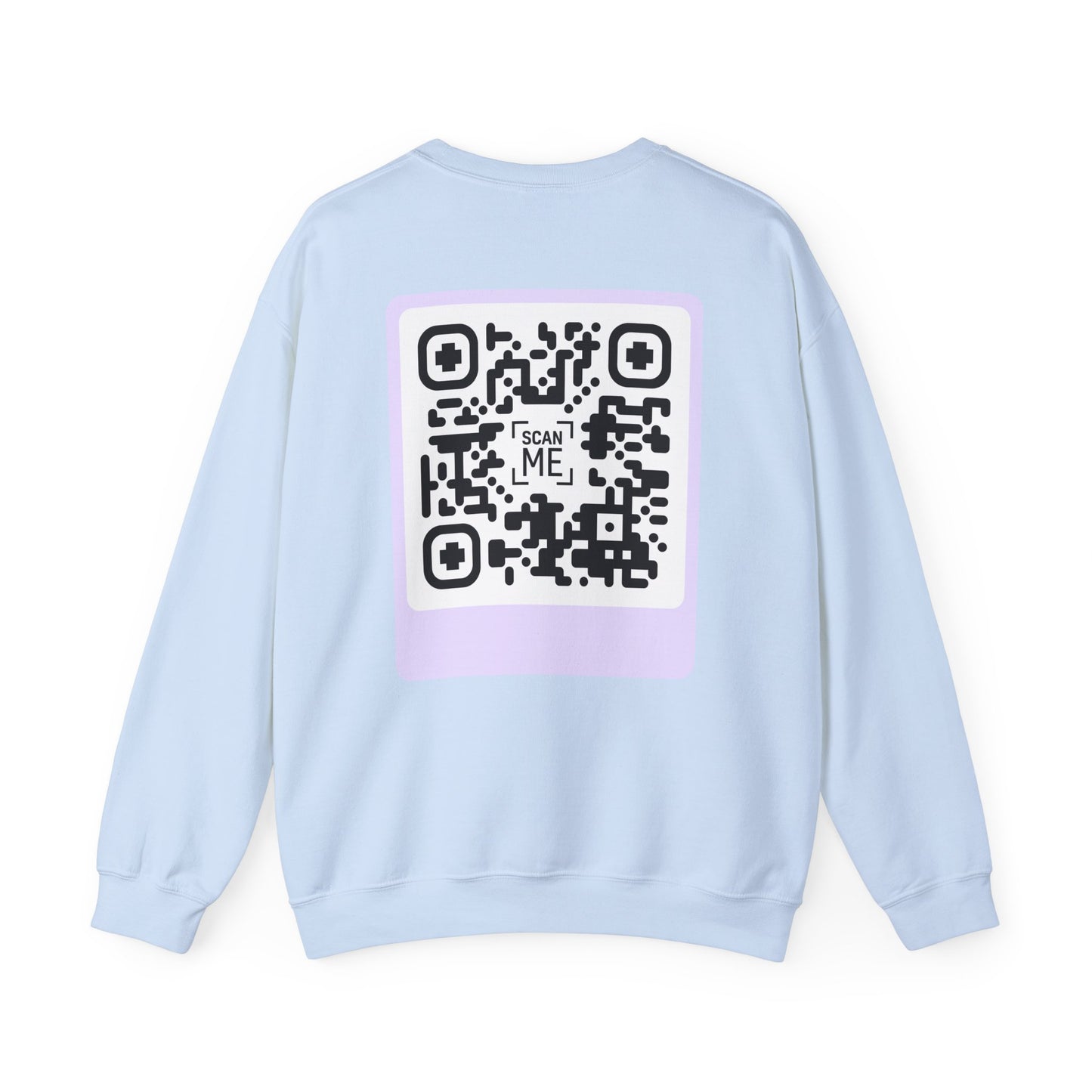 Scannable 'Someone Loves You' QR Crewneck Sweatshirt