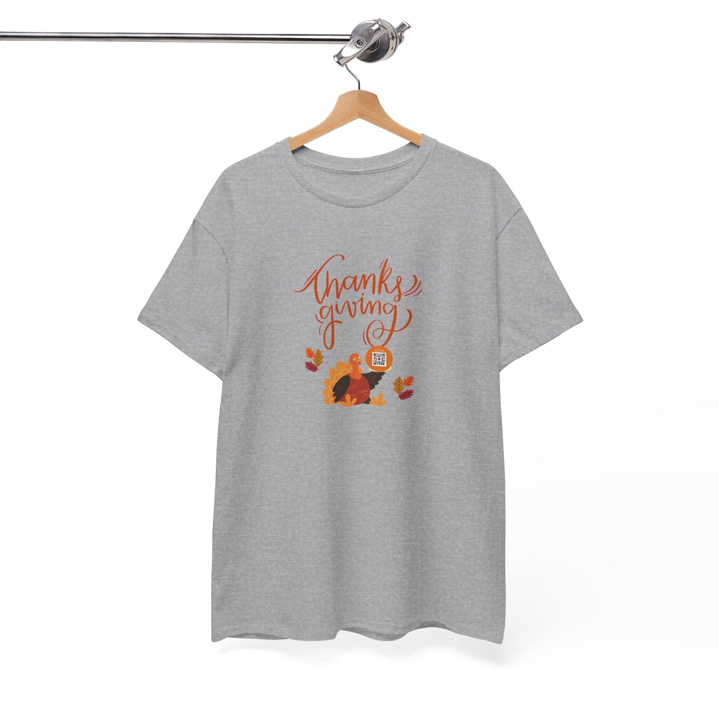 Autumn Gratitude QR Tee