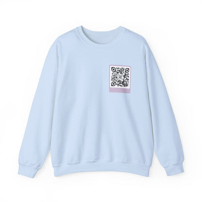 Scannable 'Awesome' QR Sweatshirt