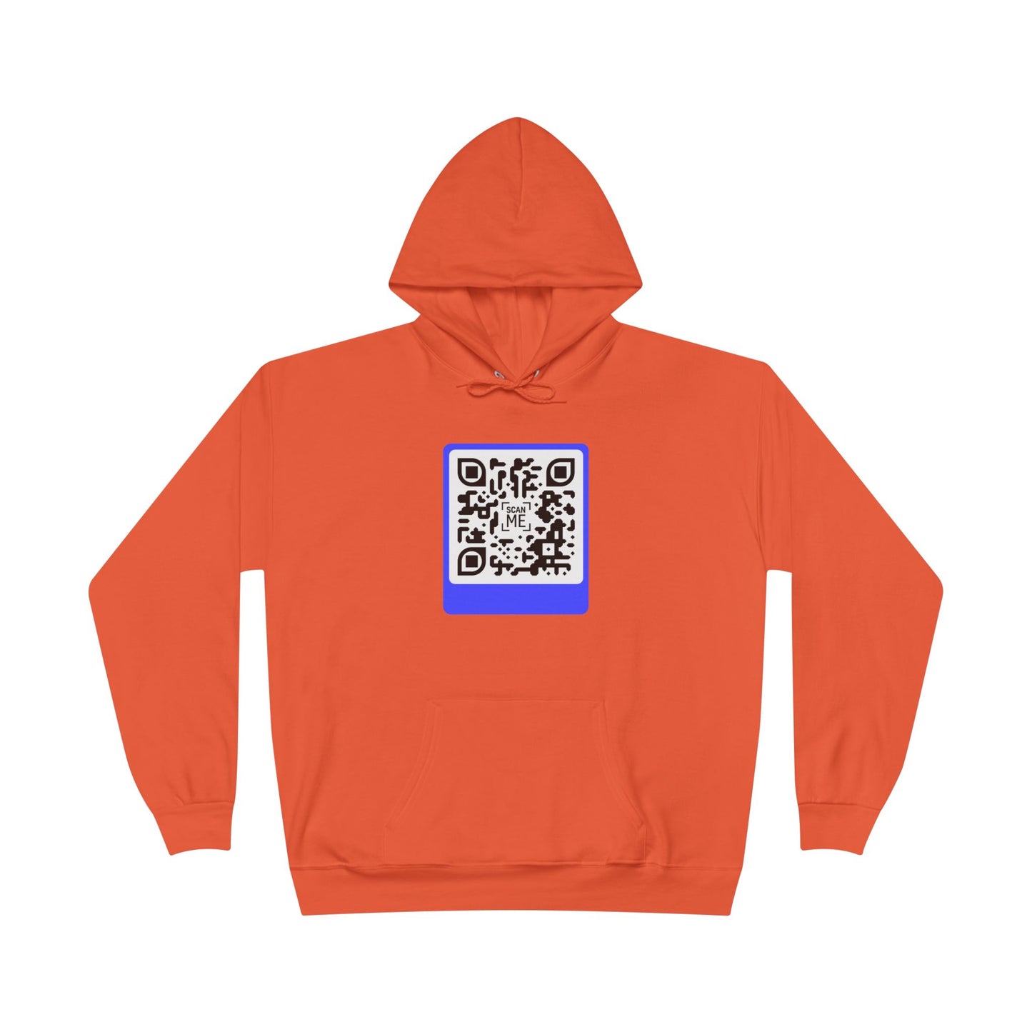 Scannable 'Smile' QR Code Hoodie