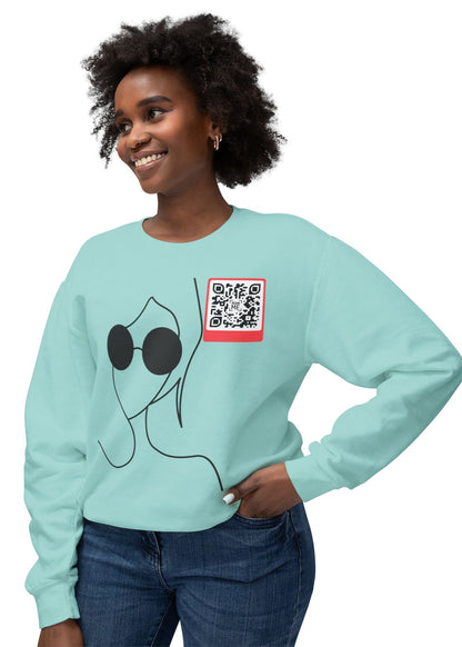 Keep Going – Unisex Lightweight Crewneck Sweatshirt