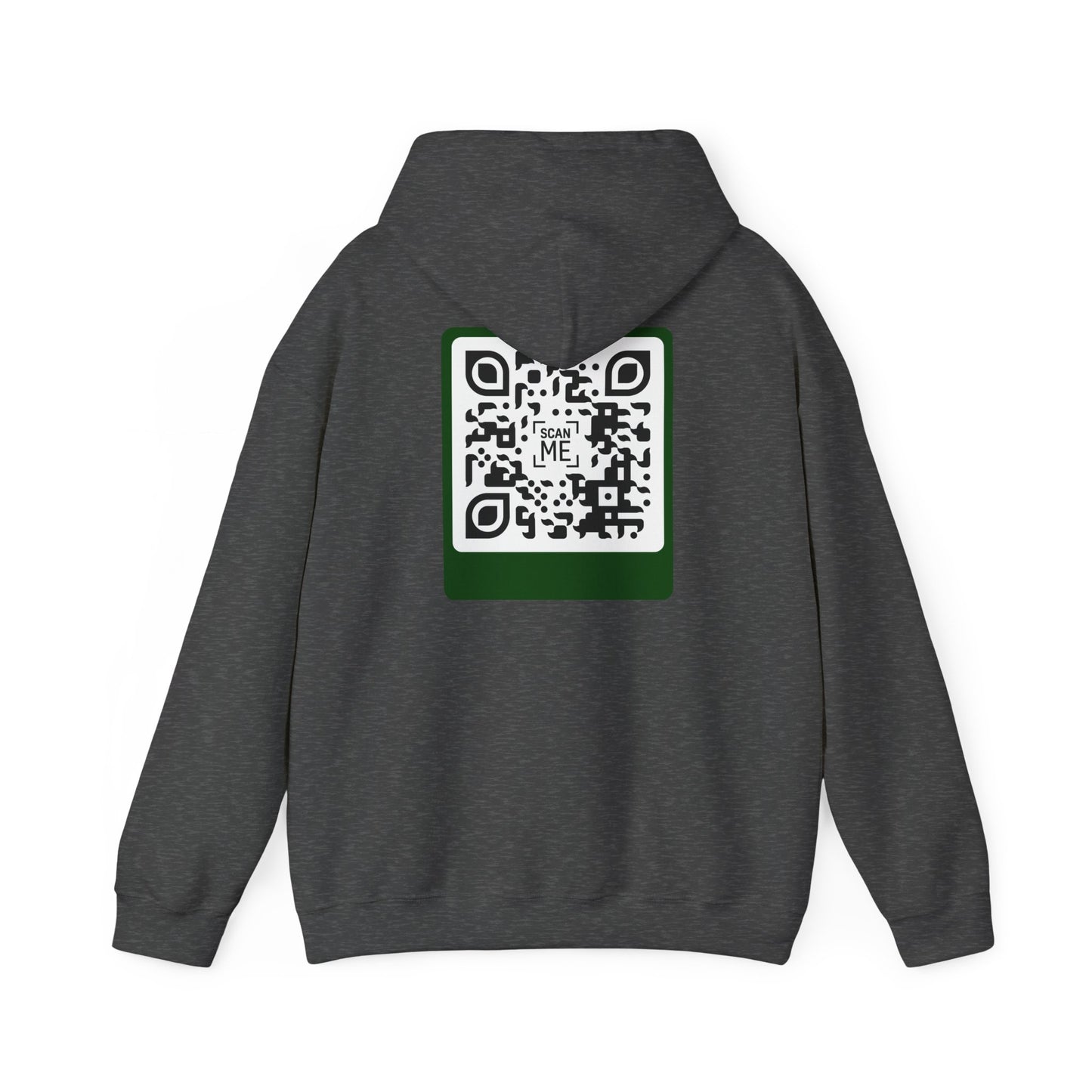 Scannable 'Someone Loves You' QR hoodie