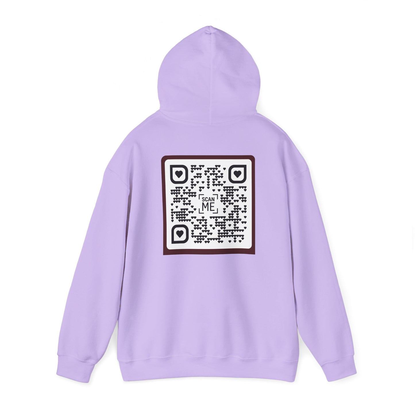 Scannable ‘Spread Love’ QR Hoodie