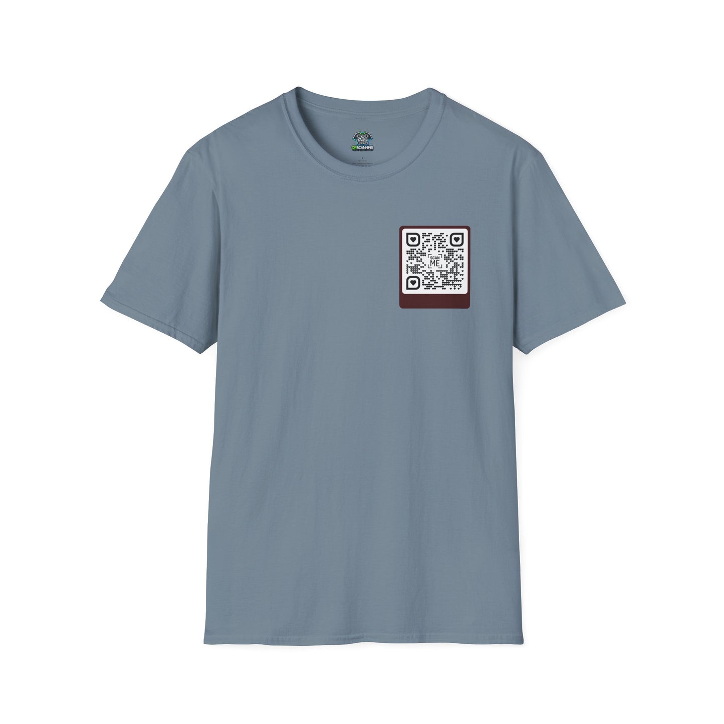 Scannable ‘Spread Love’ QR Code T-shirt