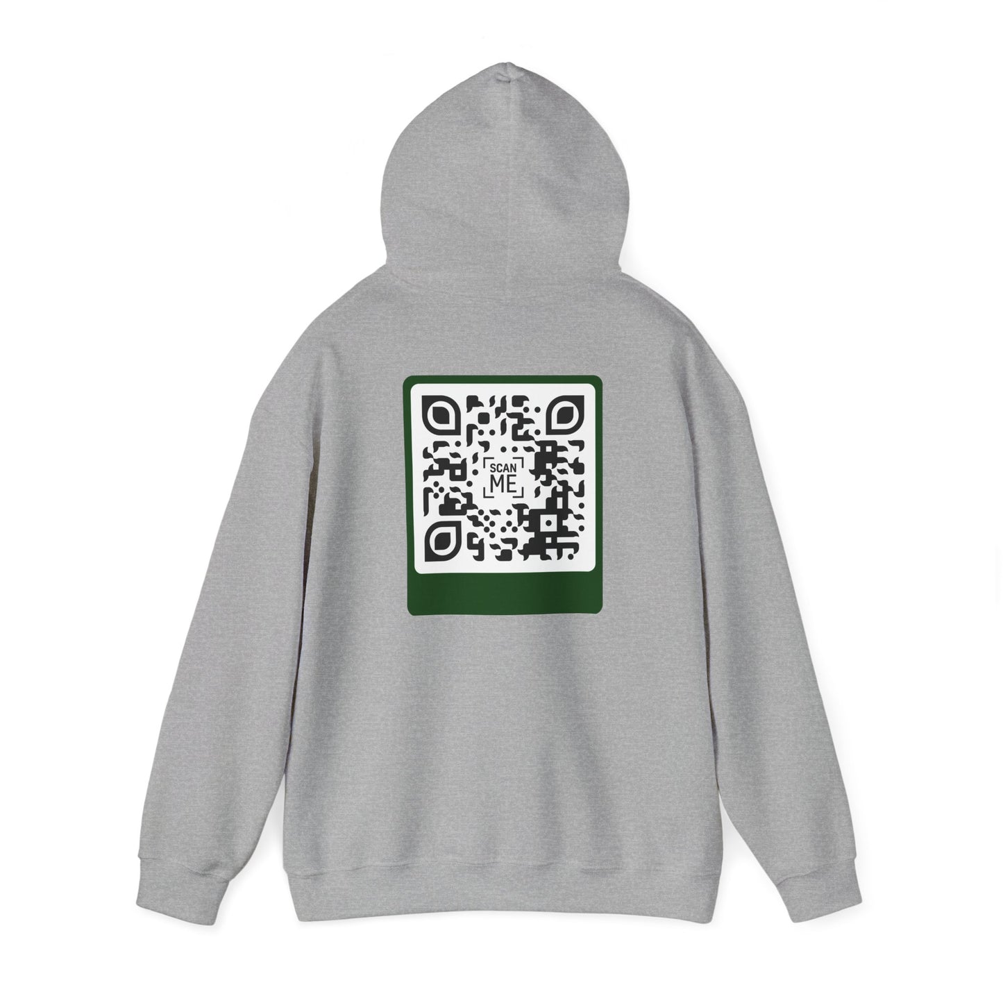 Scannable 'Someone Loves You' QR hoodie