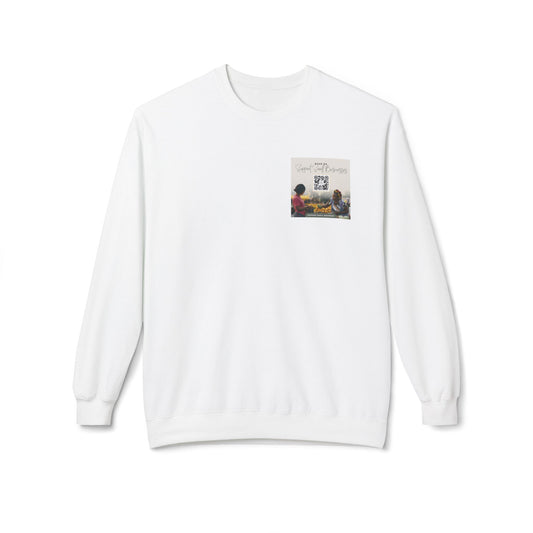 Support Small Business - Unisex Midweight Softstyle Fleece Crewneck Sweatshirt