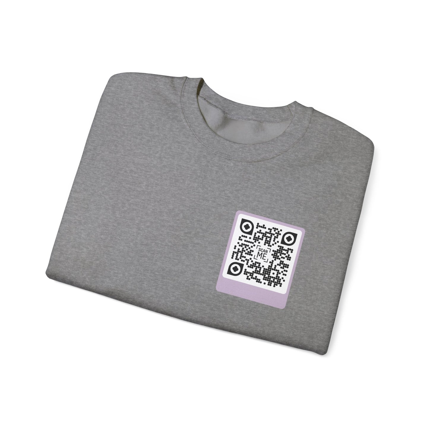 Scannable 'Awesome' QR Sweatshirt