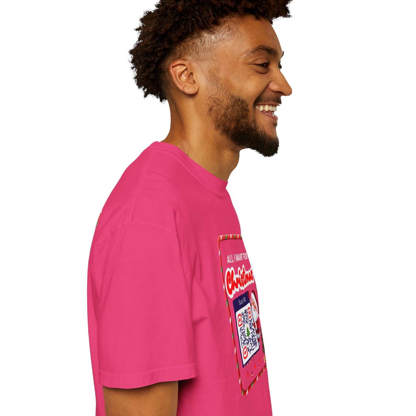 Unisex Christmas Spirit Garment-Dyed Shirt