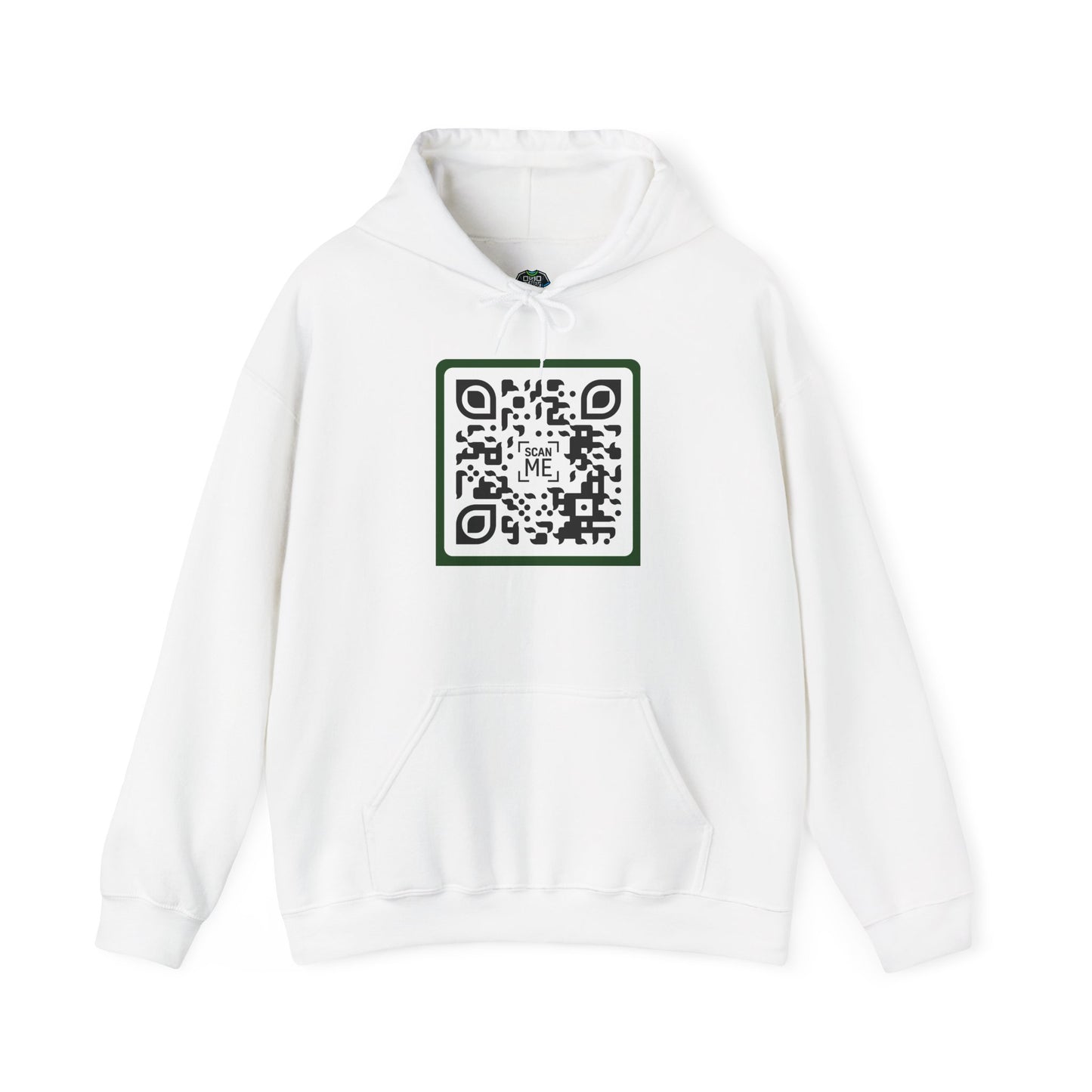 Scannable 'Someone Loves You' QR hoodie