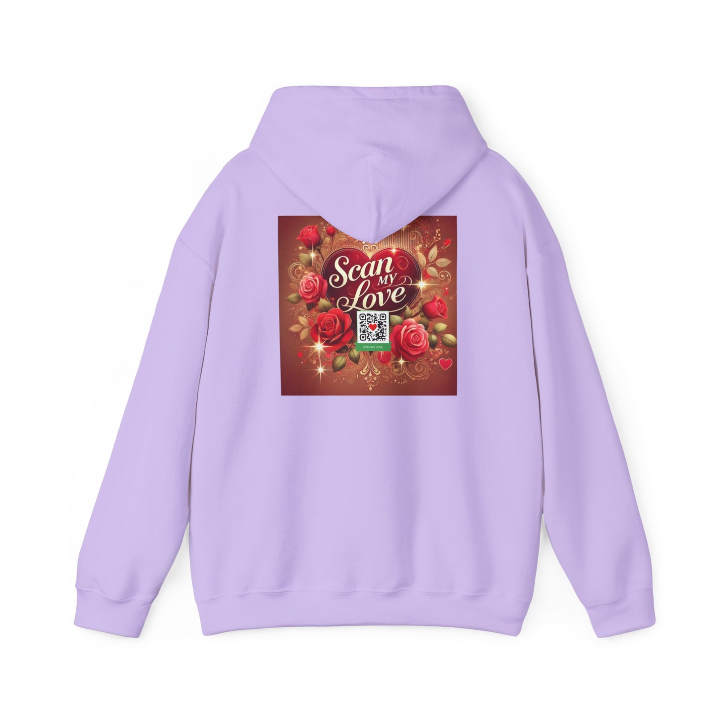 Scan My Love - Unisex Heavy Blend™ Hooded Sweatshirt