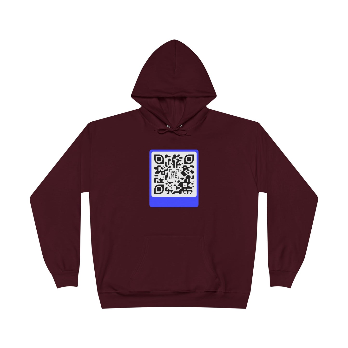 Scannable 'Smile' QR Code Hoodie