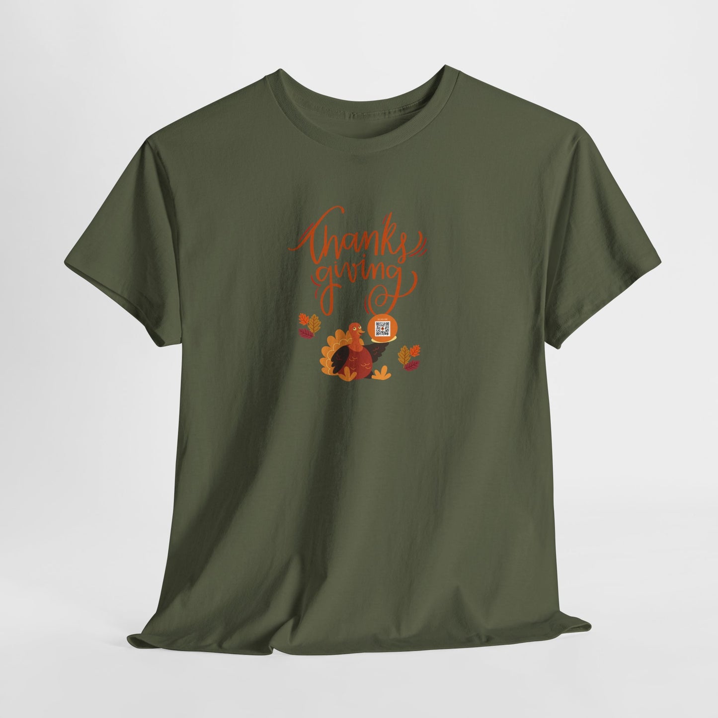 Autumn Gratitude QR Tee