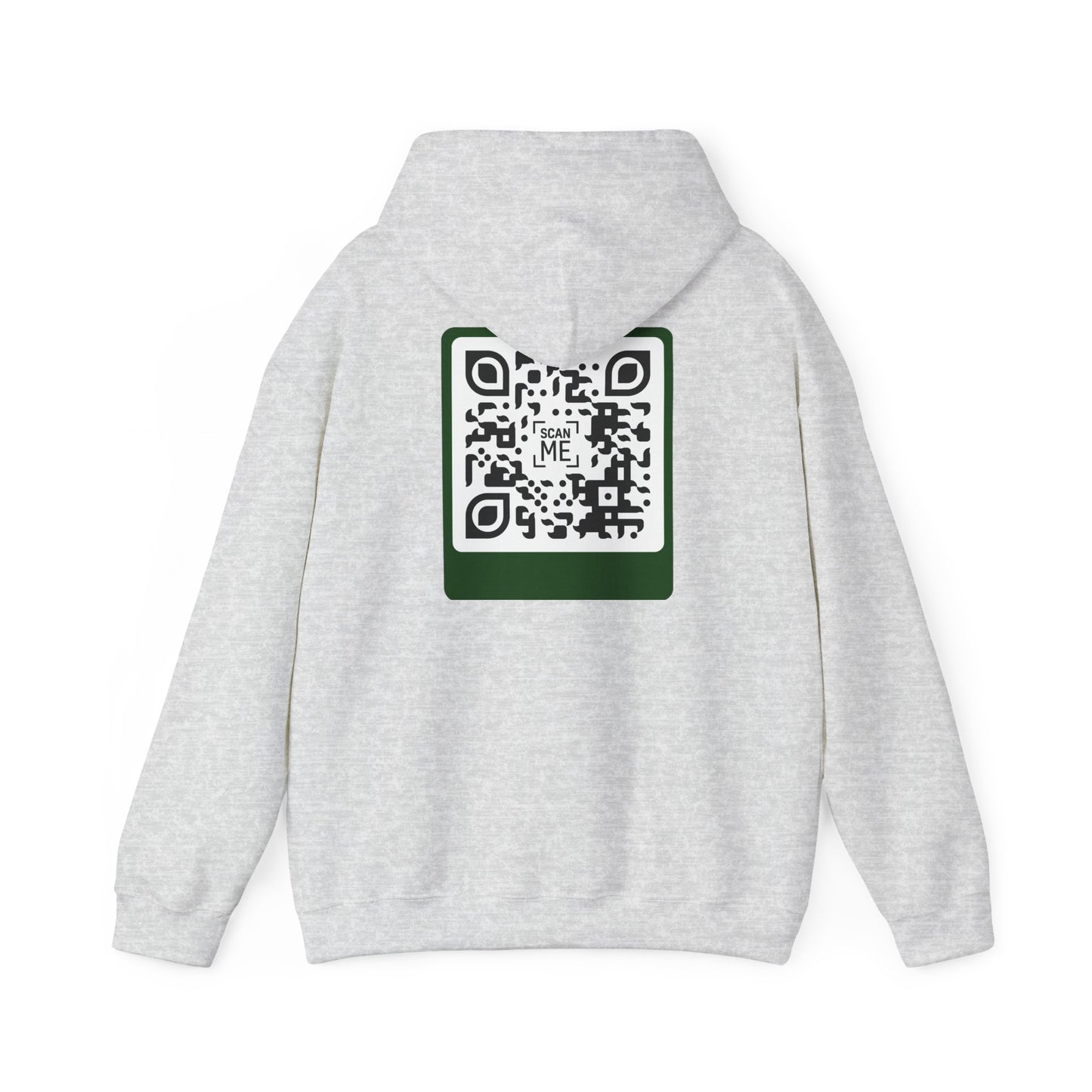 Scannable 'Someone Loves You' QR hoodie