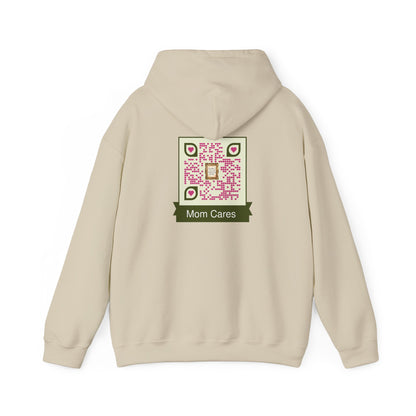Unisex QR Code Hoodie – Wear Your Love for Mom