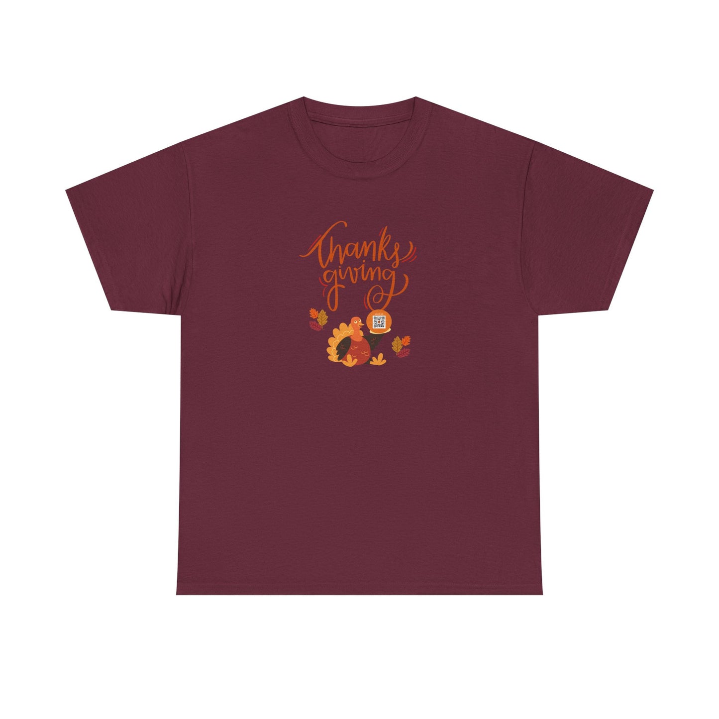 Autumn Gratitude QR Tee