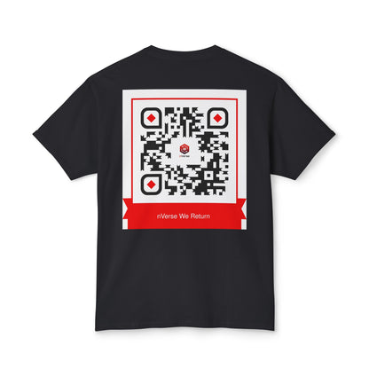 QR Custom "nVerse" Unisex HD Cotton™ T-shirt