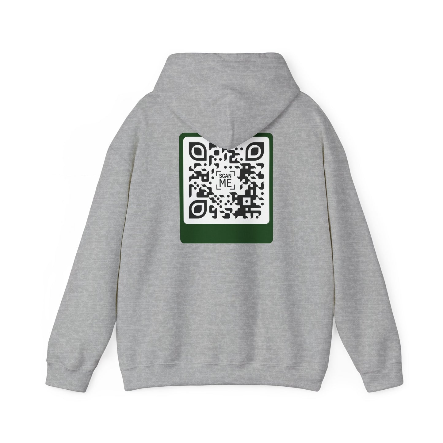 Scannable 'Someone Loves You' QR hoodie