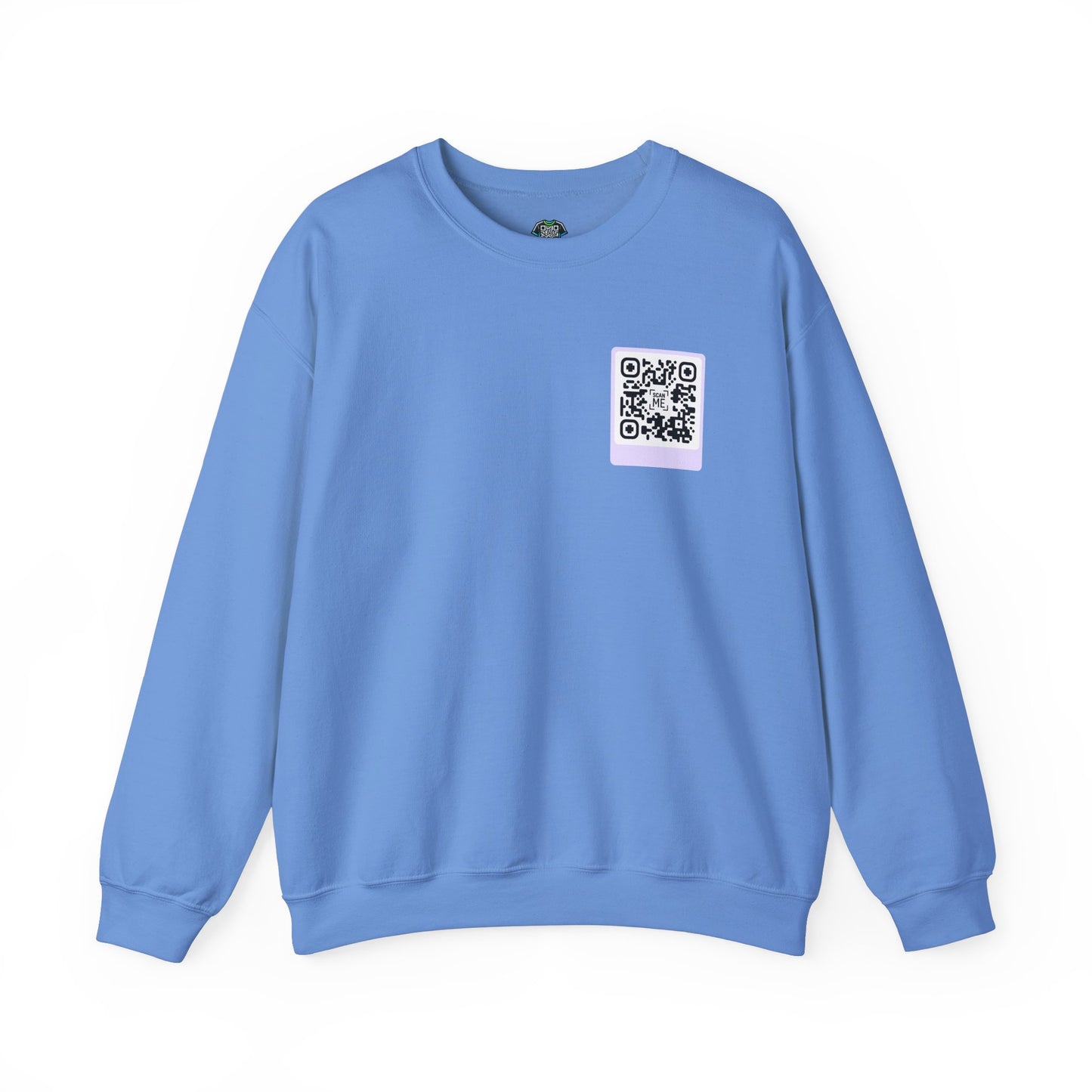 Scannable 'Someone Loves You' QR Crewneck Sweatshirt