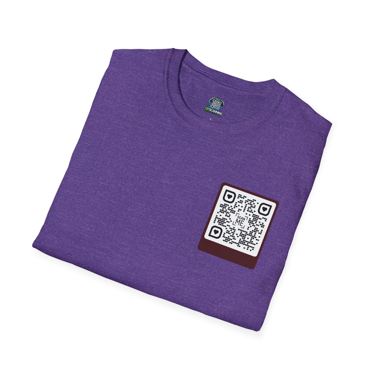 Scannable ‘Spread Love’ QR Code T-shirt