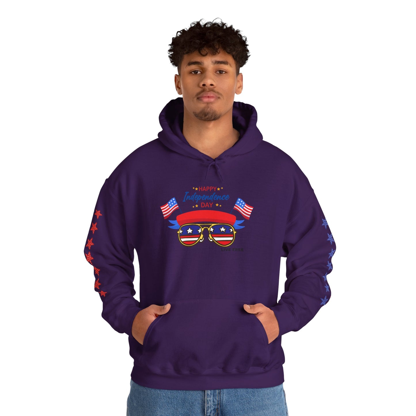 United & Unstoppable – 4th of July QR Hoodie