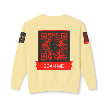 AJ custom BIG Unisex Lightweight Crewneck Sweatshirt