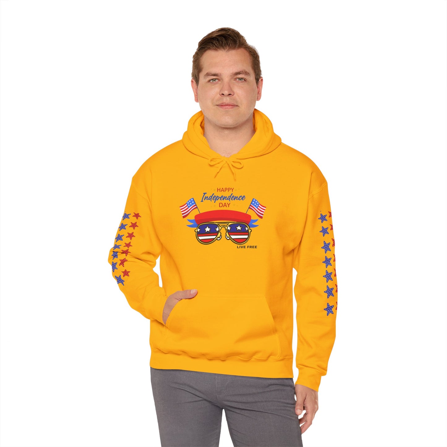 United & Unstoppable – 4th of July QR Hoodie