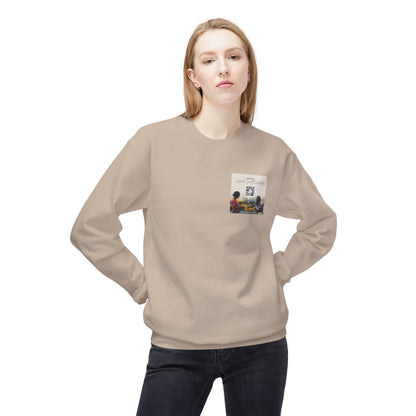 Support Small Business - Unisex Midweight Softstyle Fleece Crewneck Sweatshirt