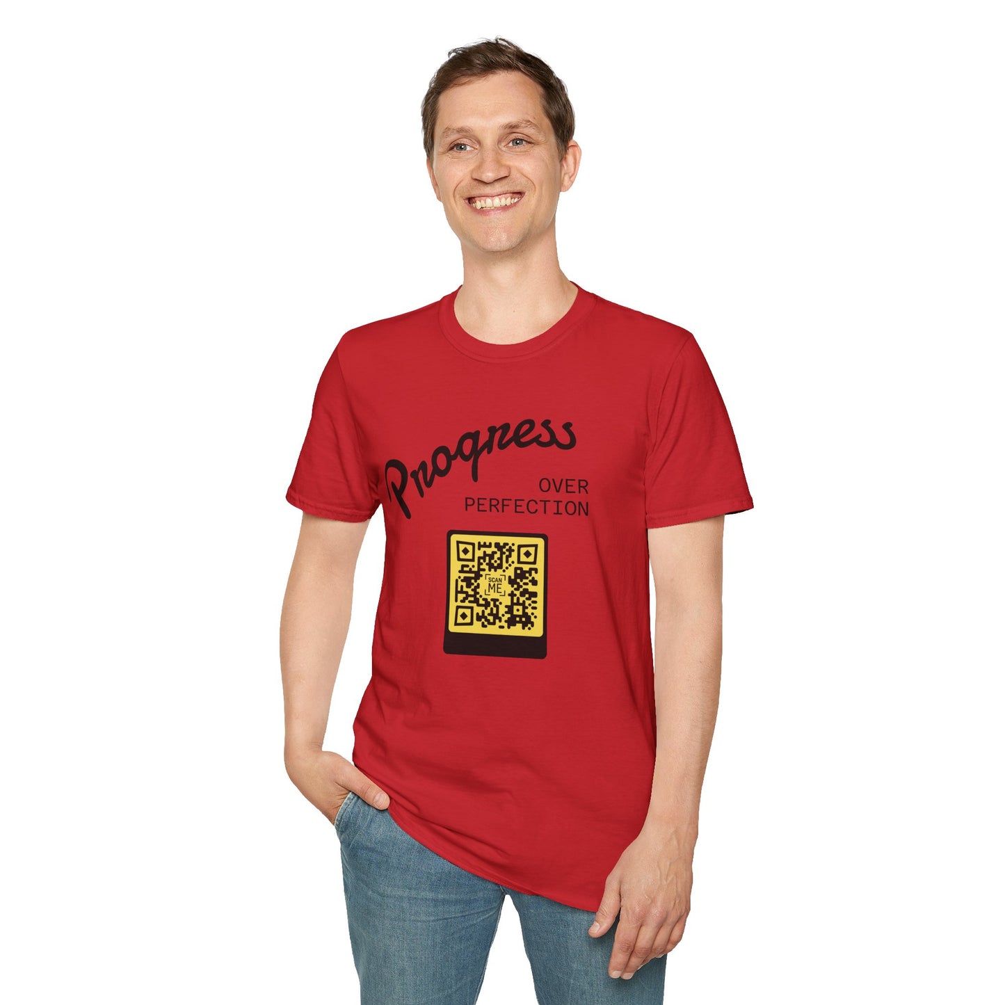 Never Quit Unisex QR Tee