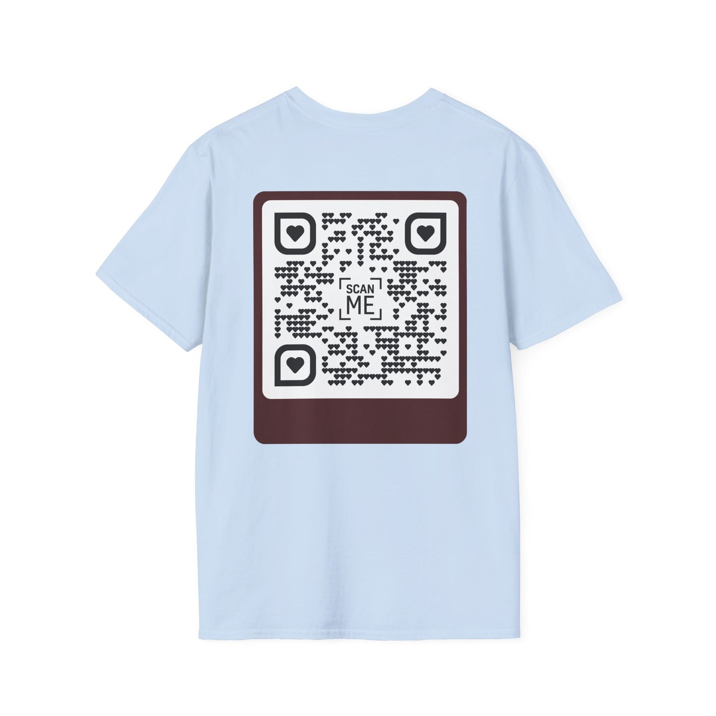 Scannable ‘Spread Love’ QR Code T-shirt