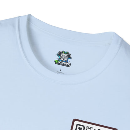 Scannable ‘Spread Love’ QR Code T-shirt