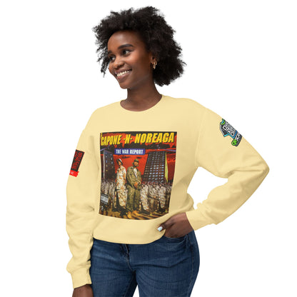 AJ custom Capone/Nore Unisex Lightweight Crewneck Sweatshirt