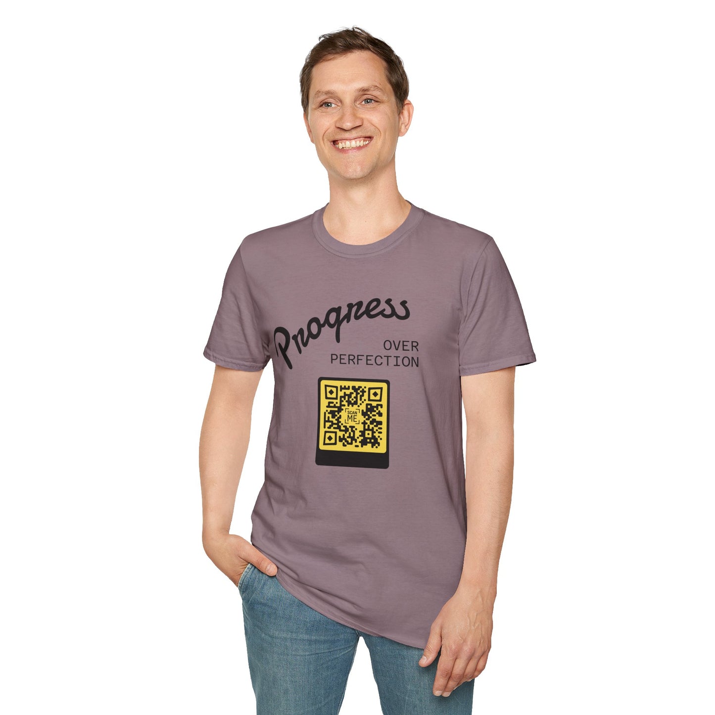 Never Quit Unisex QR Tee