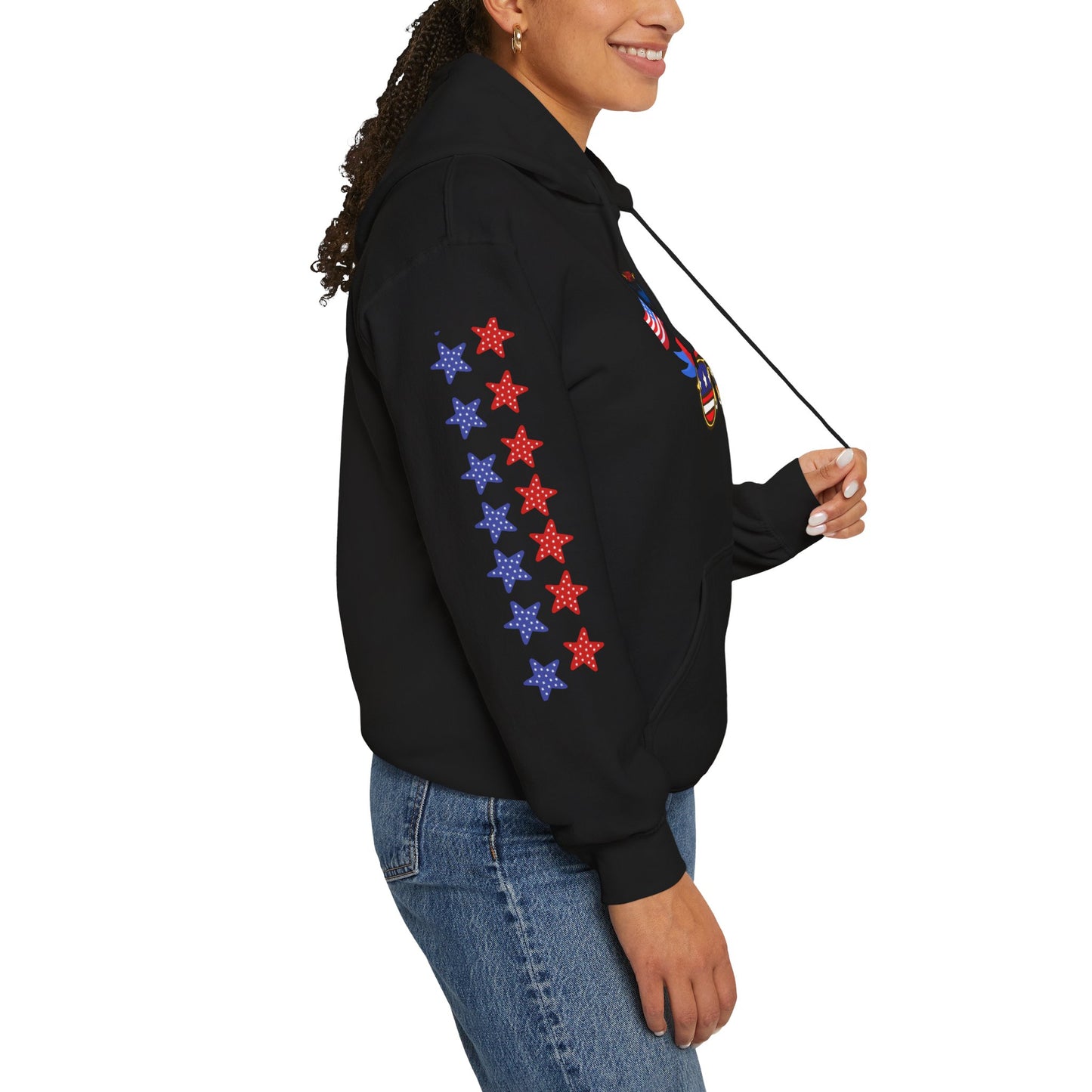 United & Unstoppable – 4th of July QR Hoodie