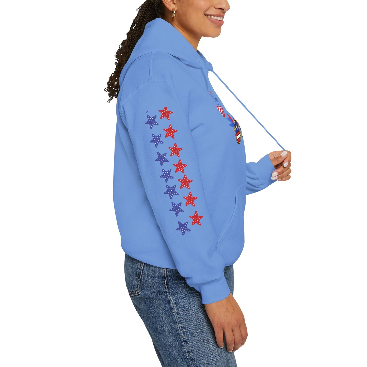 United & Unstoppable – 4th of July QR Hoodie