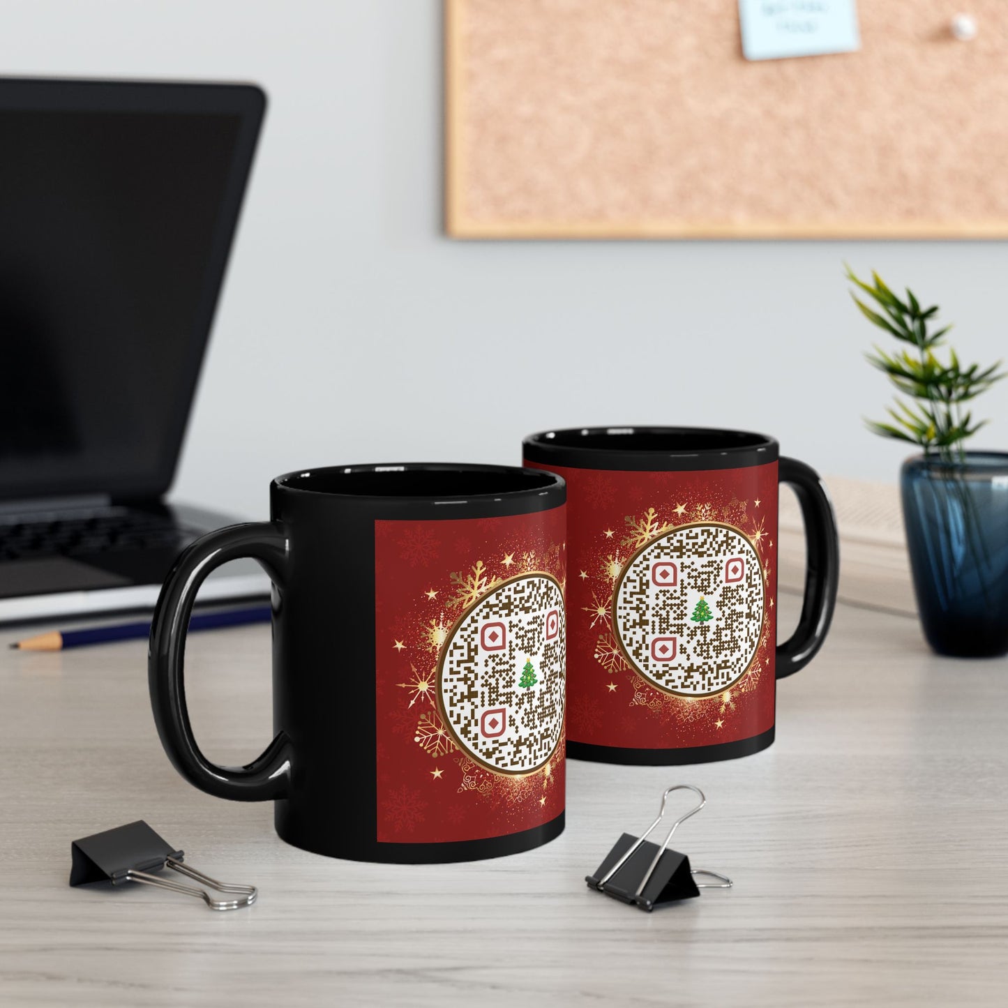 Holiday Black Mug (11oz, 15oz)