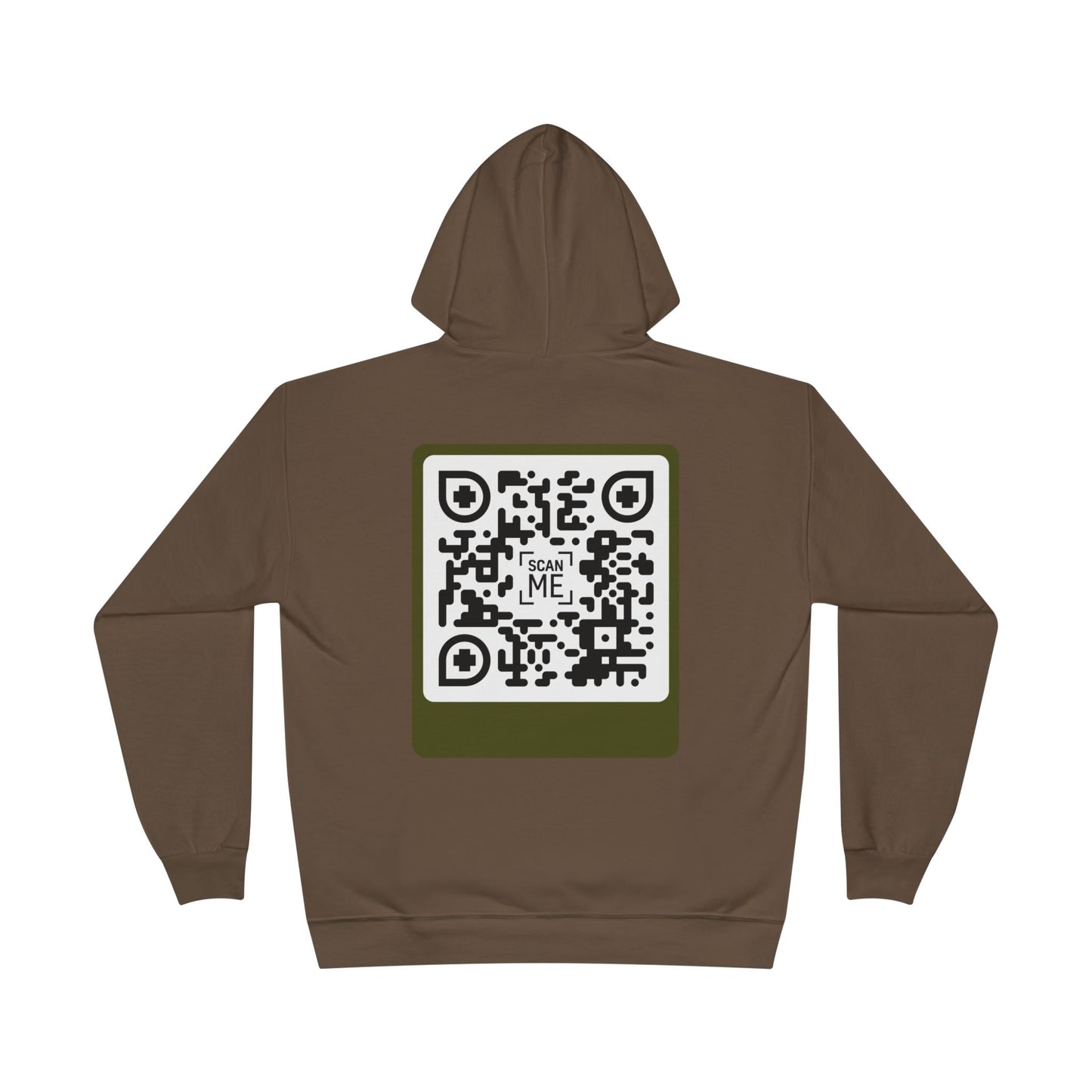 Scannable 'Smile' QR Code Hoodie