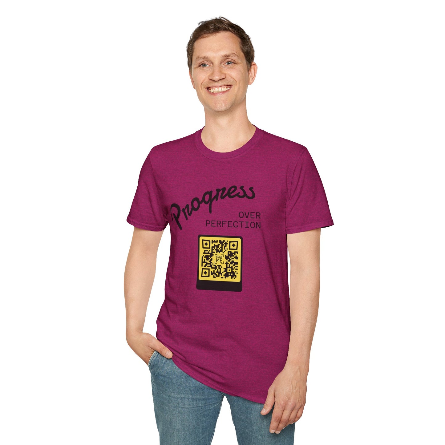 Never Quit Unisex QR Tee