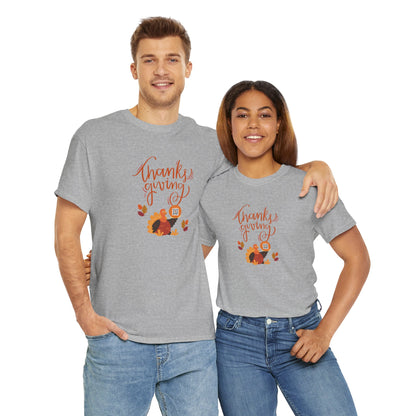 Autumn Gratitude QR Tee