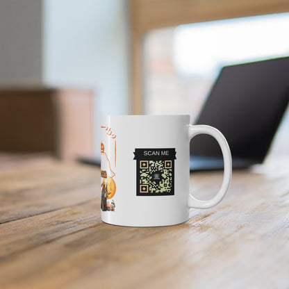 Brewed with Purpose QR Mug