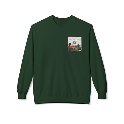 Support Small Business - Unisex Midweight Softstyle Fleece Crewneck Sweatshirt