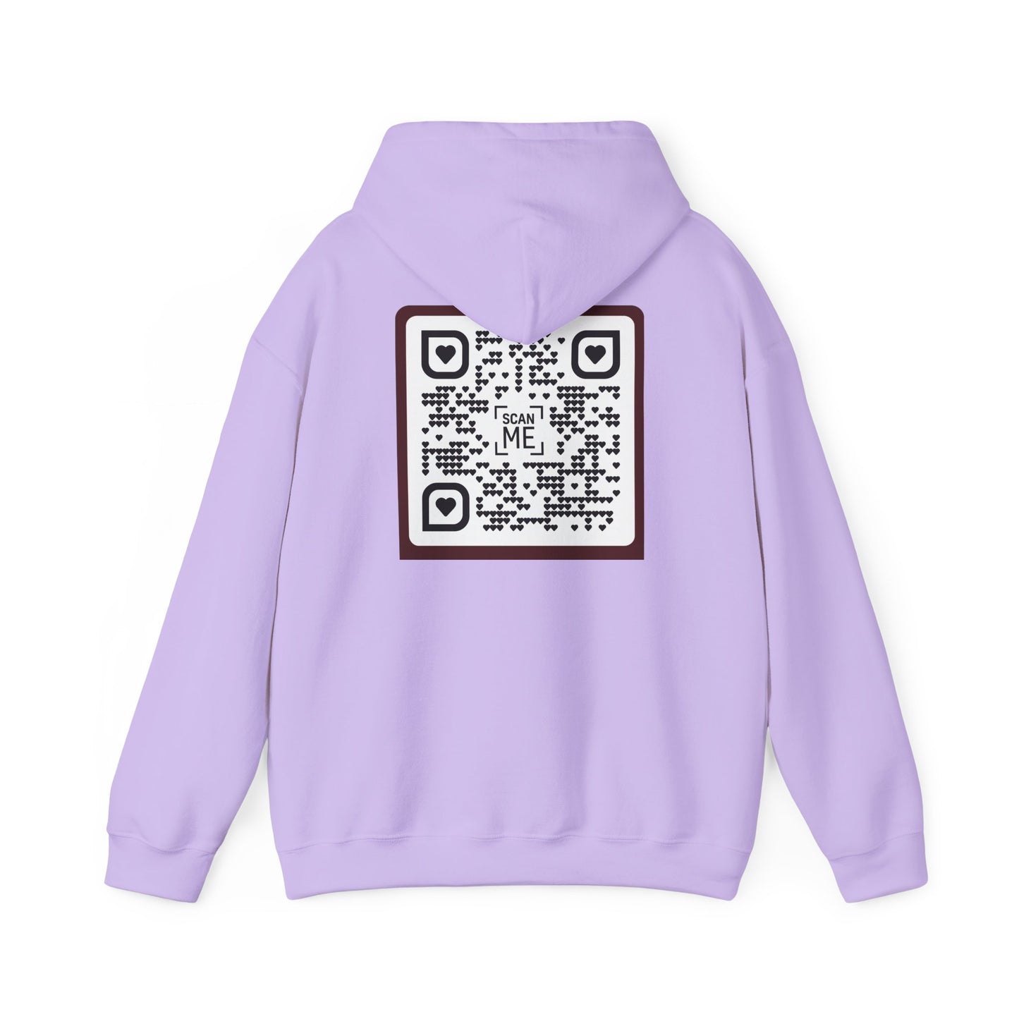 Scannable ‘Spread Love’ QR Hoodie